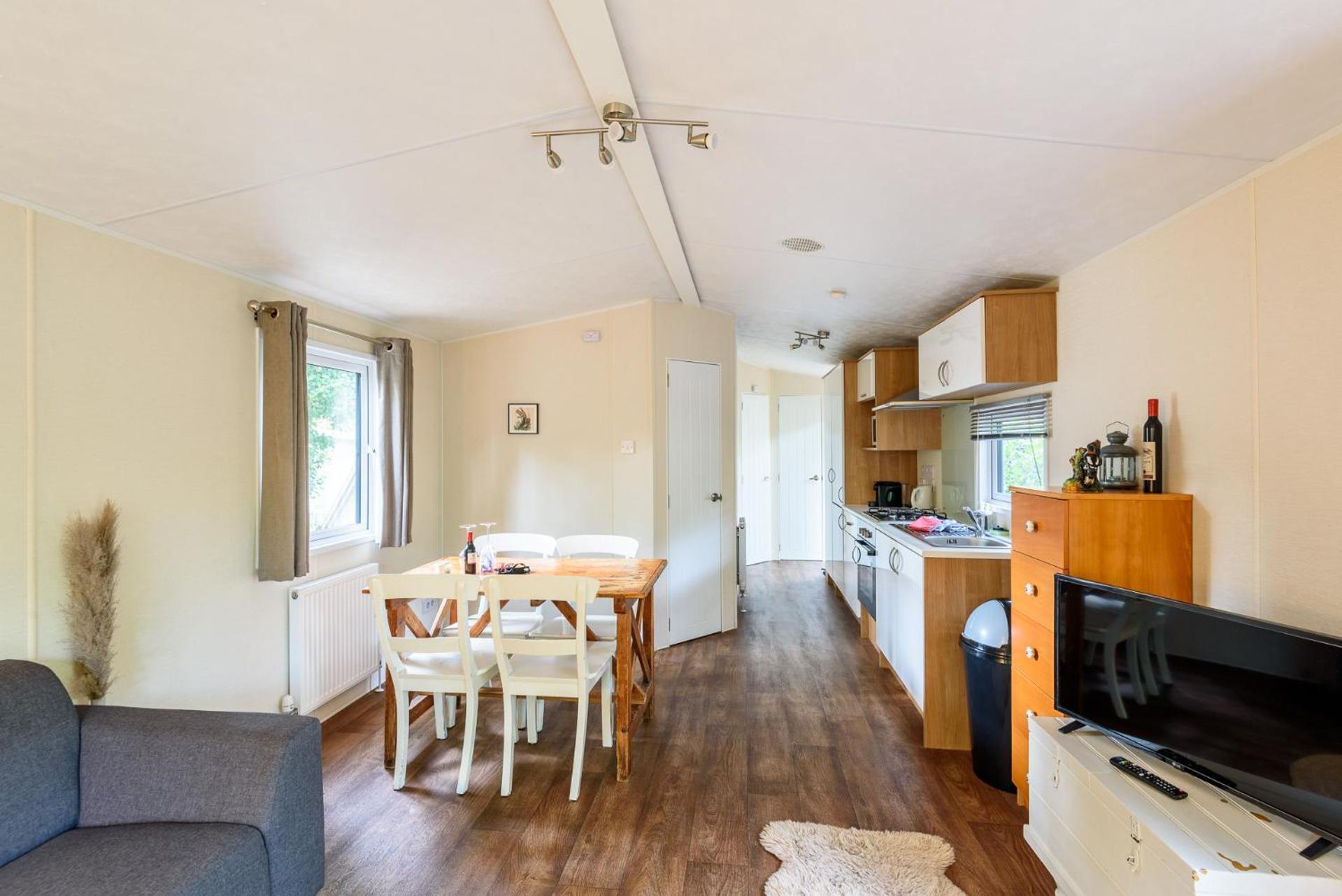 Fonkel fris Chalet Veluwe Hoenderloo Buitenkant foto