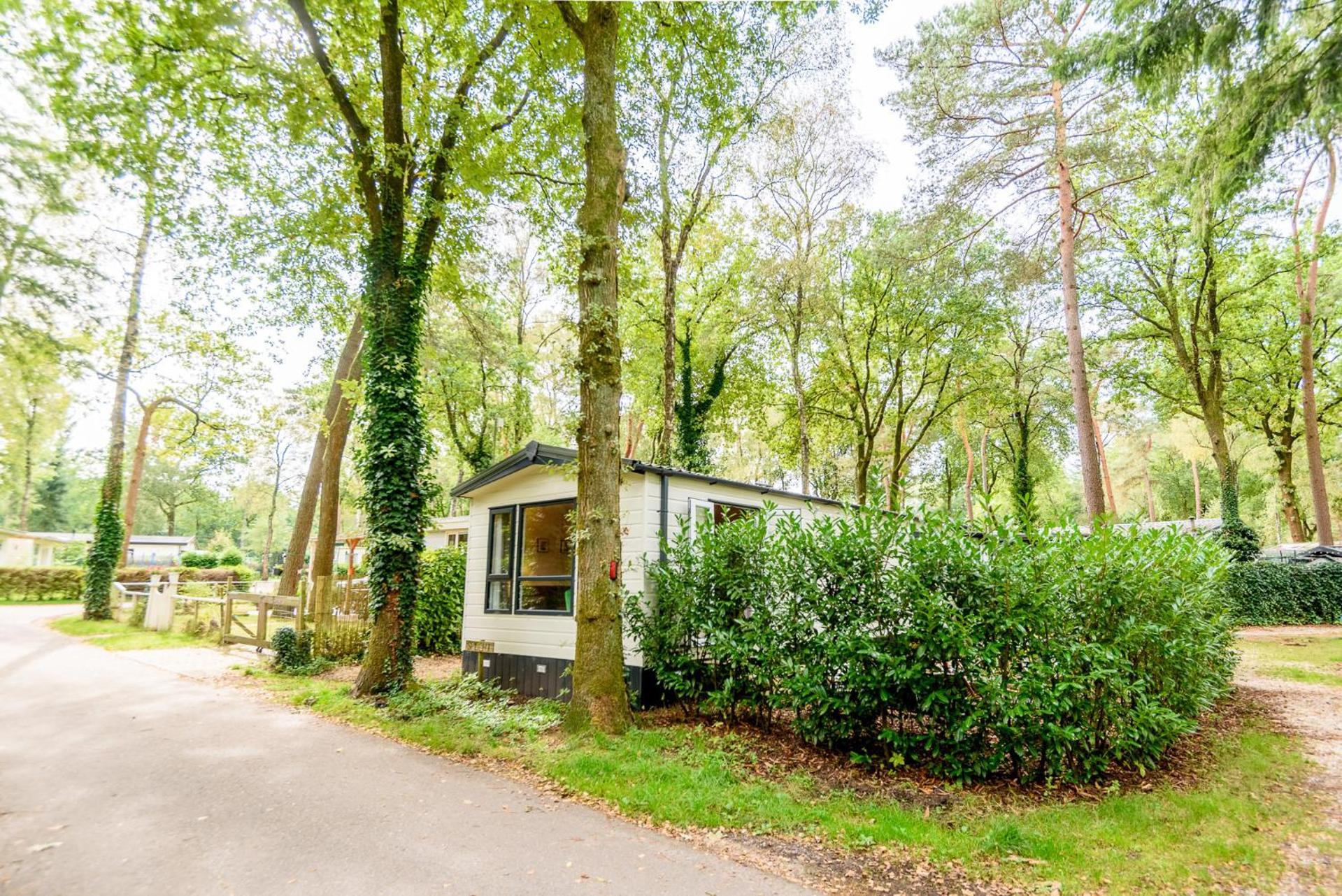 Fonkel fris Chalet Veluwe Hoenderloo Buitenkant foto